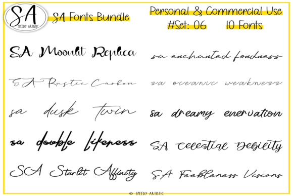 Download Script and Handwritten Bundle 6 - Handwritten Collection