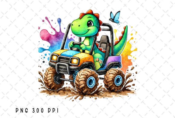 Download Dinosaur off Road Dino Vehicle Kids PNG - Dino Collection
