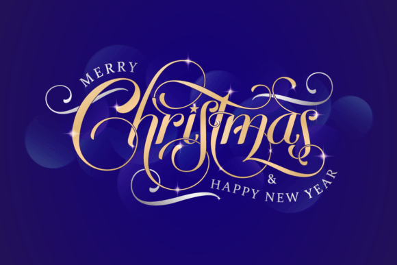 Download Merry Christmas Lettering Fonts - Christmas Collection