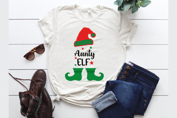 Download Aunty Elf Svg Christmas T Shirt Design - Christmas Collection