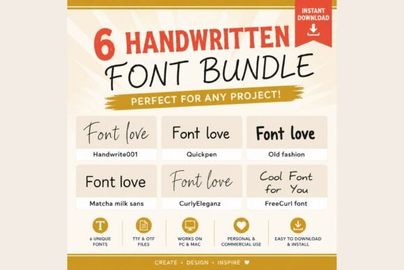 Download Handwritten Bundle - Handwritten Collection