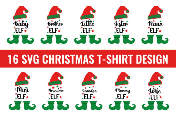 Download 16 Elf Svg Christmas T Shirt Design - Christmas Collection