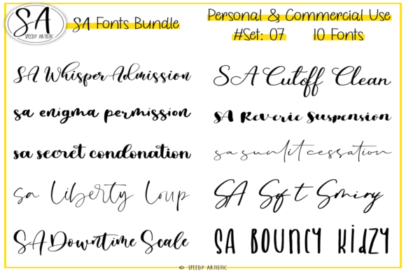 Download Script and Handwritten Bundle 7 - Handwritten Collection