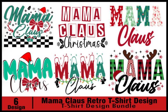 Download Mama Claus Retro Christmas Bundle - Christmas Collection