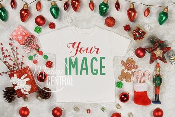 Download Christmas T-Shirt Top View Apparel - Christmas Collection