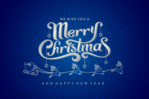 Download Christmas Greeting Card Font Lettering - Christmas Collection