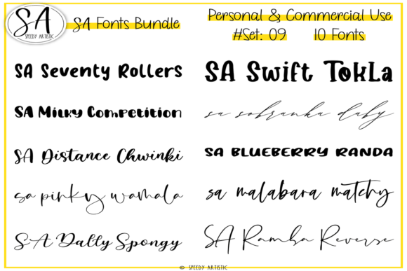 Download Script and Handwritten Bundle 9 - Handwritten Collection