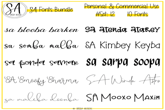 Download Script and Handwritten Bundle - Handwritten Collection