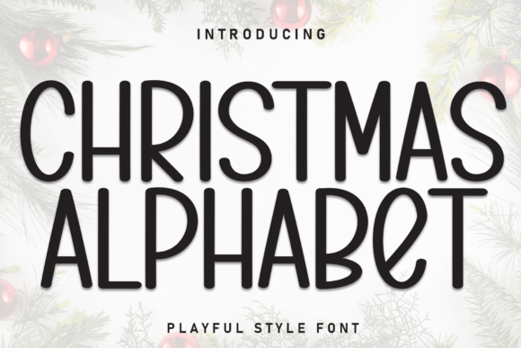 Download Christmas Alphabet Font - Christmas Collection