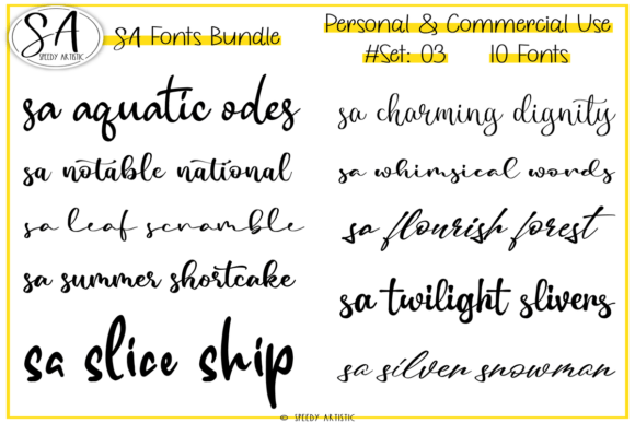 Download Script and Handwritten Bundle 3 - Handwritten Collection